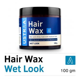 Ustraa Hair Wax for Wet look, 100 gm – MinerwaShopping